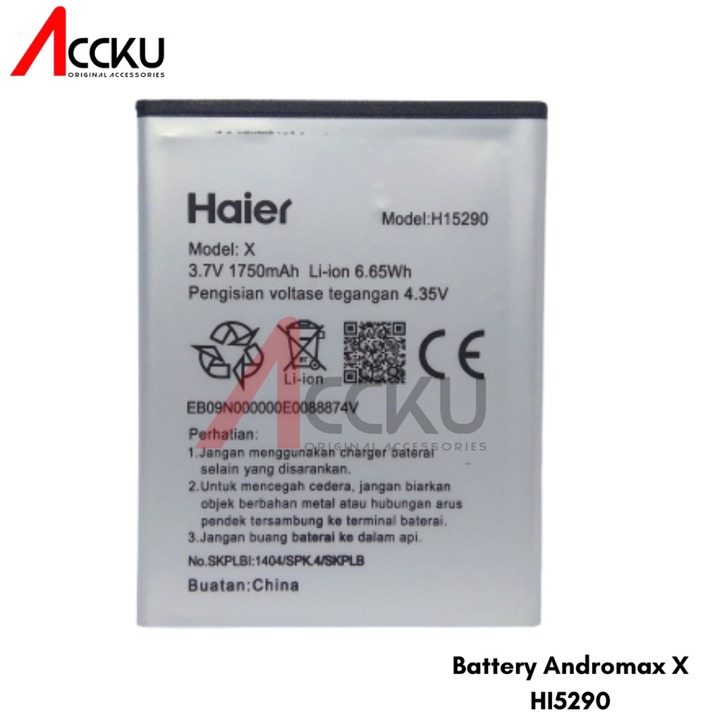 BATTERY SMARTFREEN ANDROMAX X H15290 ORIGINAL 99