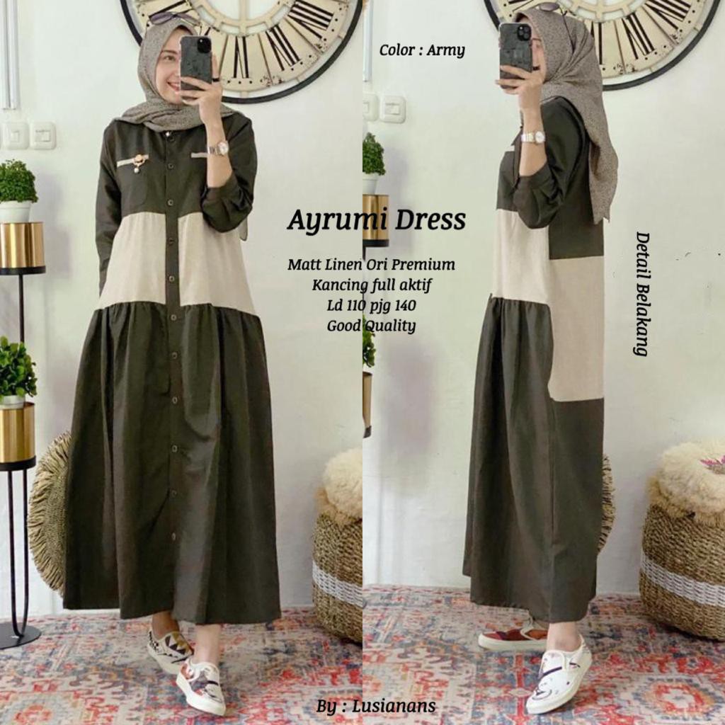 AYRUMI DRESS BY LUSIANA BEST SELLER 070293