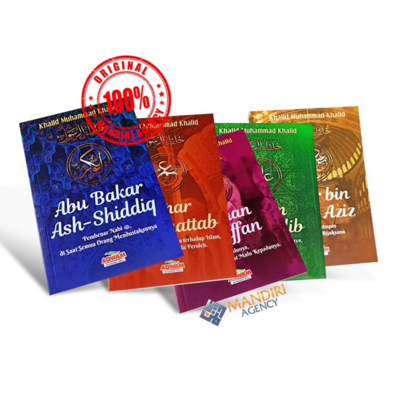 Paket Khalifah Rasulullah Set 5 Jilid - Aqwam