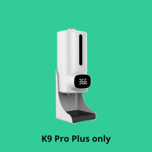 Thermometer Suhu Dan Dispenser Hand Sanitizer Otomatis-K9 Pro - K9 Pro Plus Promo Hari Ini