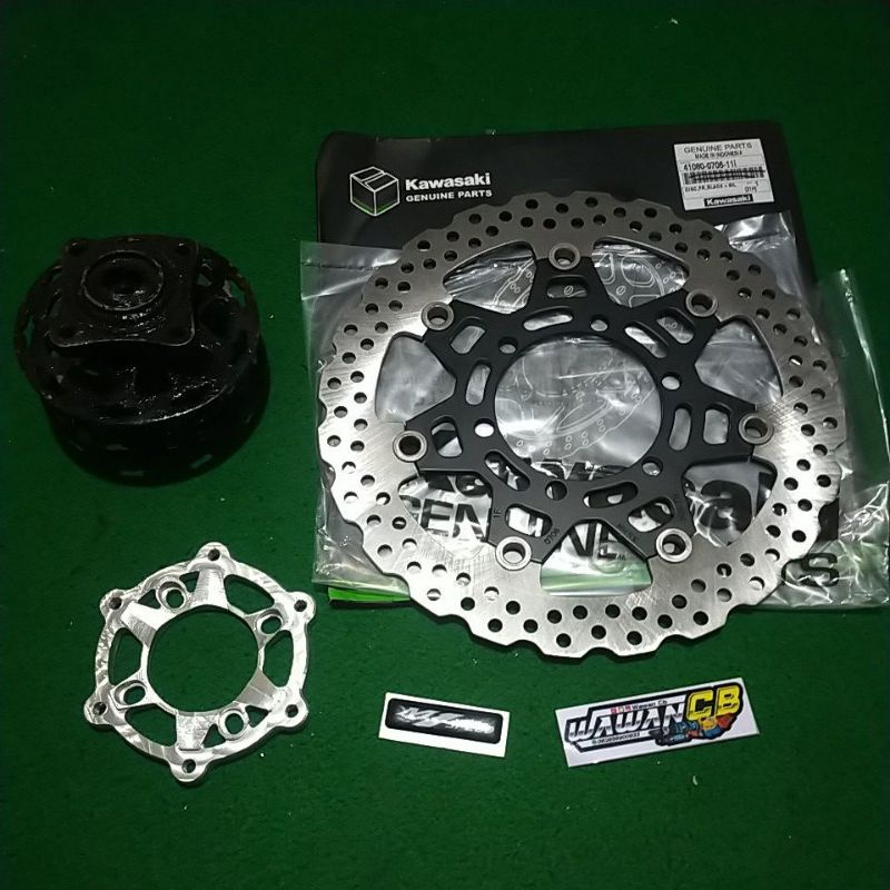 Adaptor piringan klx dtracker pnp Tromol depan Yamaha