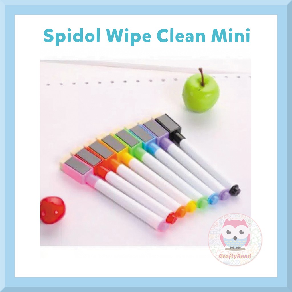 

Wipe Clean Spidol mini dengan penghapus