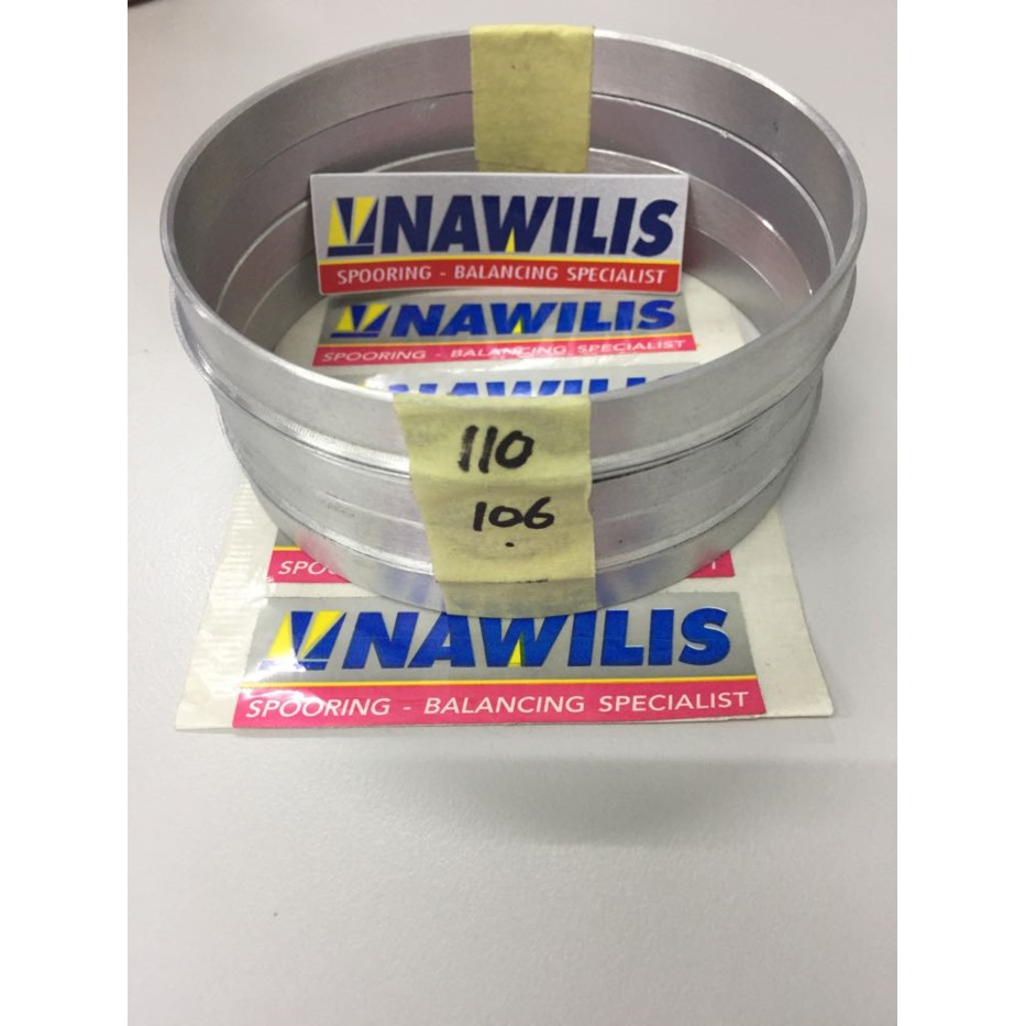 Ring Center Set (isi 4) untuk Velg ukuran 110 x 106