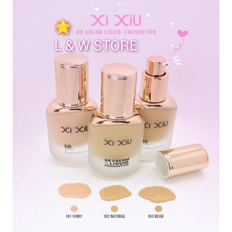 Xi XiU BB Cream Liquid Foundation 30gr/Original /BPOM