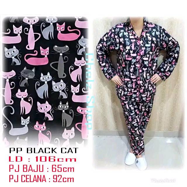 Baju Tidur Cewek/Wanita Piyama Pajamas Dewasa Motif Karakter PP