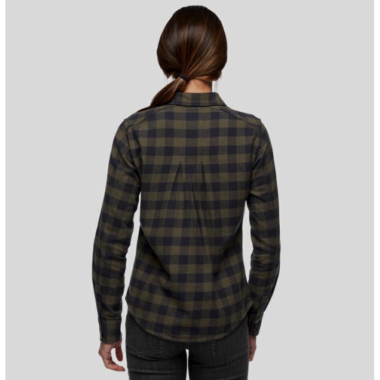 Black Diamond Women stopper Flanel Shirt Original