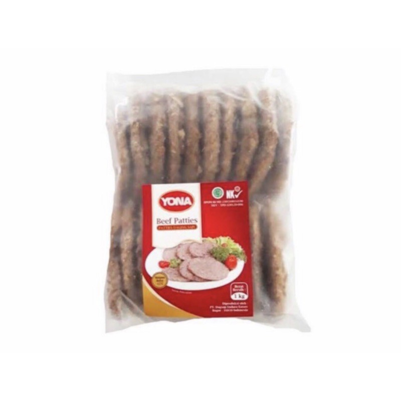 

Yona Beef Patties 1 KG