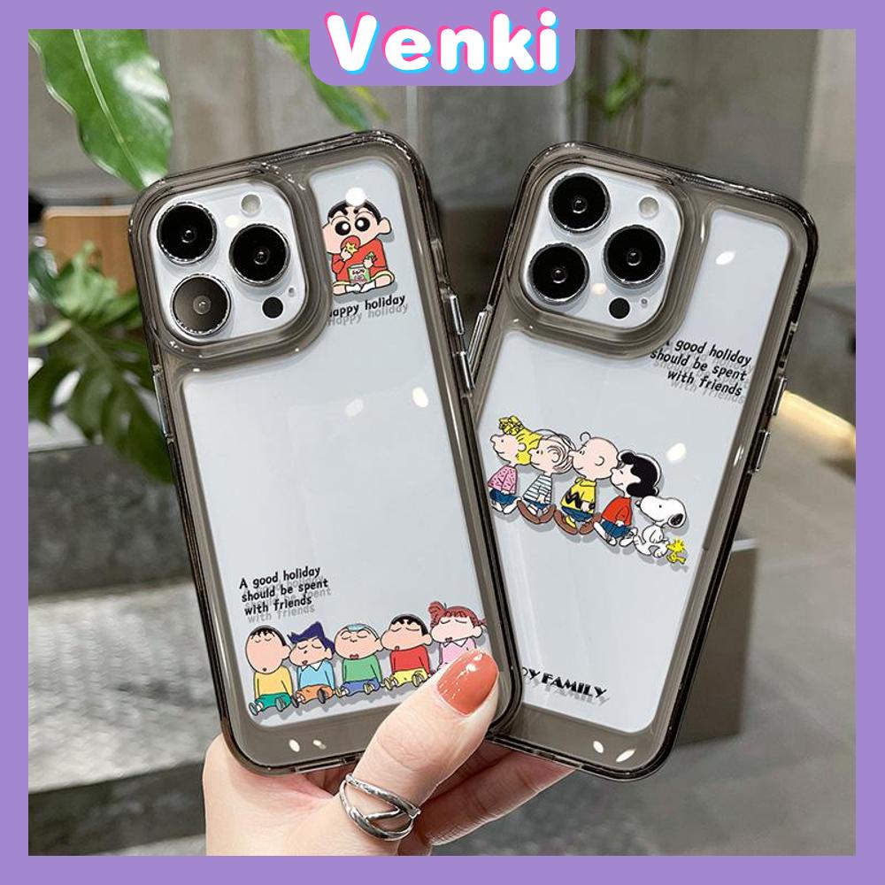 iPhone Case HD Acrylic High Quality Hard Case Clear Case Metal Button Protection Camera Shockproof Cartoon Cute Compatible For iPhone 14 Pro Max 14 Plus 13 Pro Max 12 11 XR 7Plus