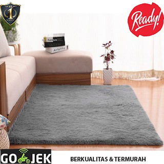 KARPET BULU 200x150x5cm NON SLIP TERMURAH TERBAIK