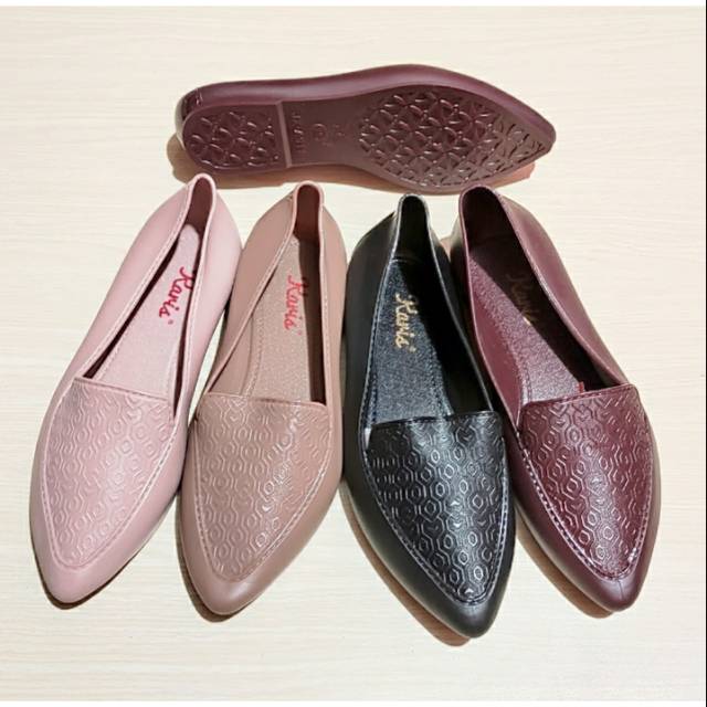 Myanka jelly shoes flat meilisa