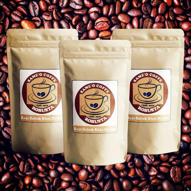 KOPI ROBUSTA DAMPIT (KAB. MALANG) - 200 gr SAME'O COFFEE