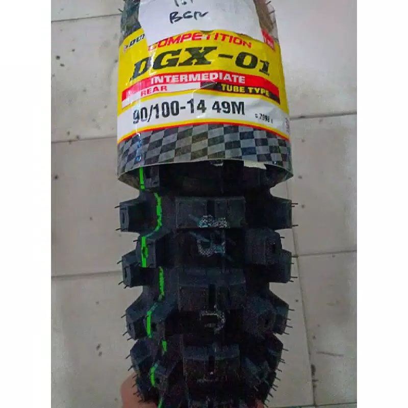 ban trail Dunlop dgx-01 ring 14 ukuran 90-100/14