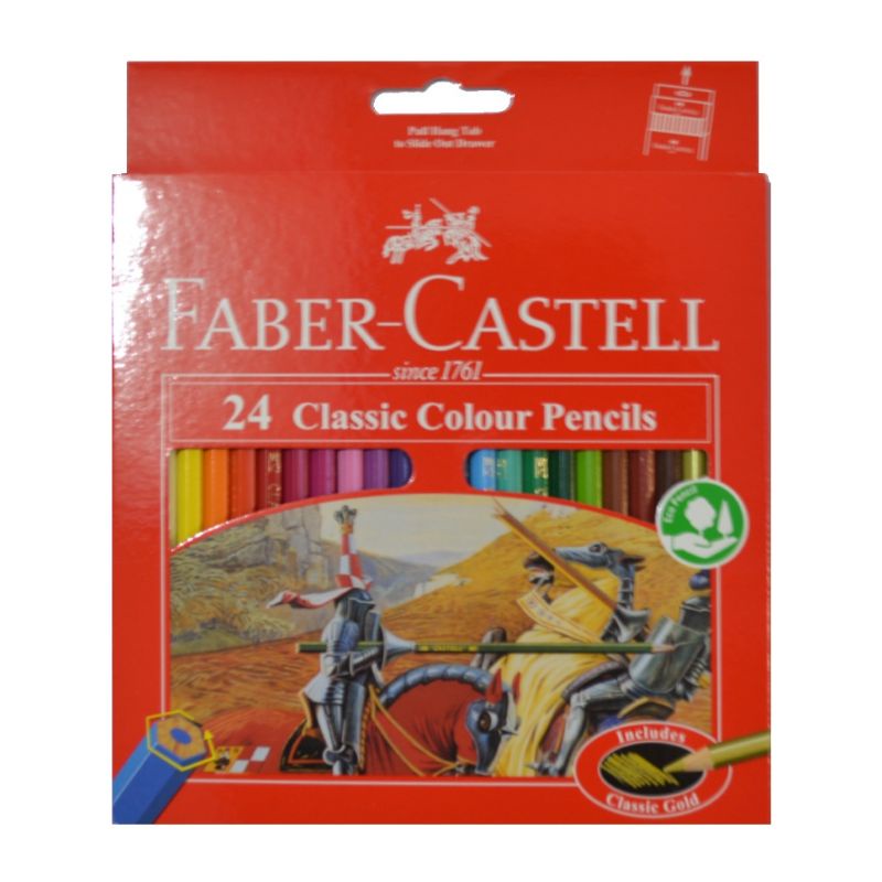 

Pensil Warna Faber Castell Classic 24 Long bisa untuk Souvenir Ulang Tahun