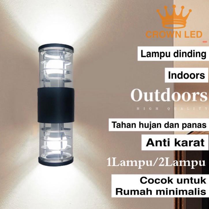 LAMPU DINDING TEMPEL / LAMPU HIAS TAMAN PILAR / LAMPU OUTDOOR