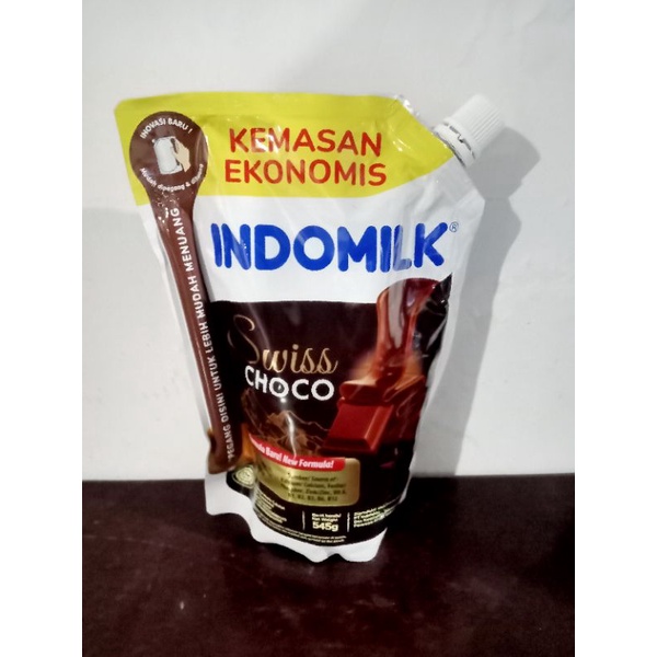 

Kental manis Indomilk Swiss choco