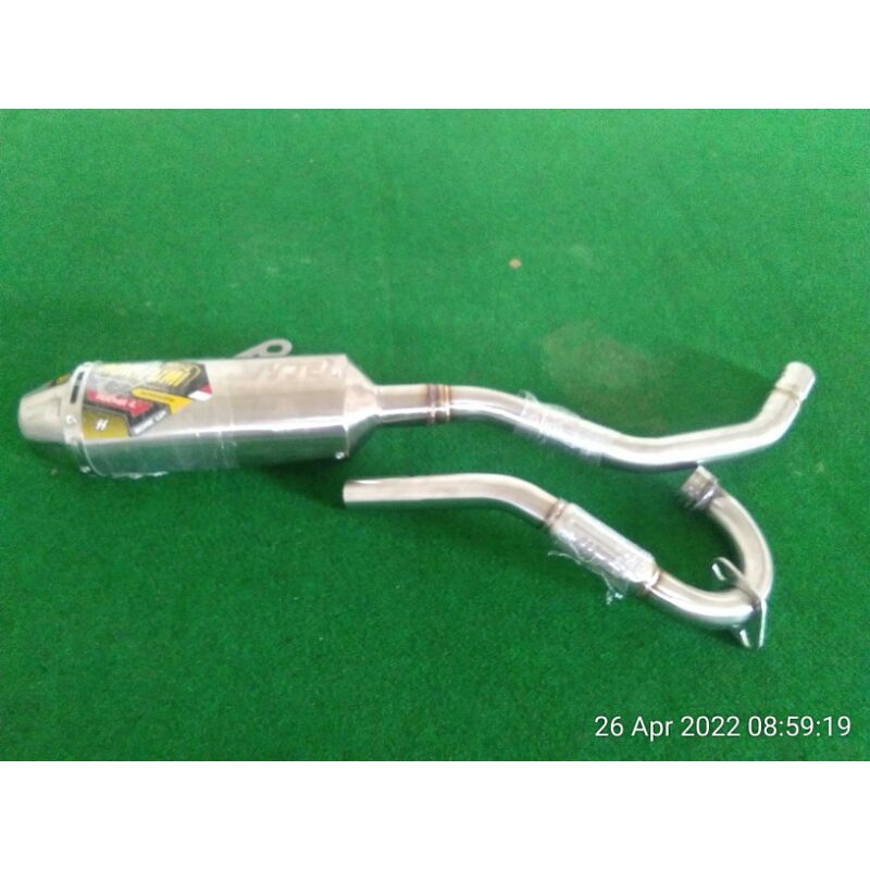 Knalpot norifumi rocket 4 bore up crf 150