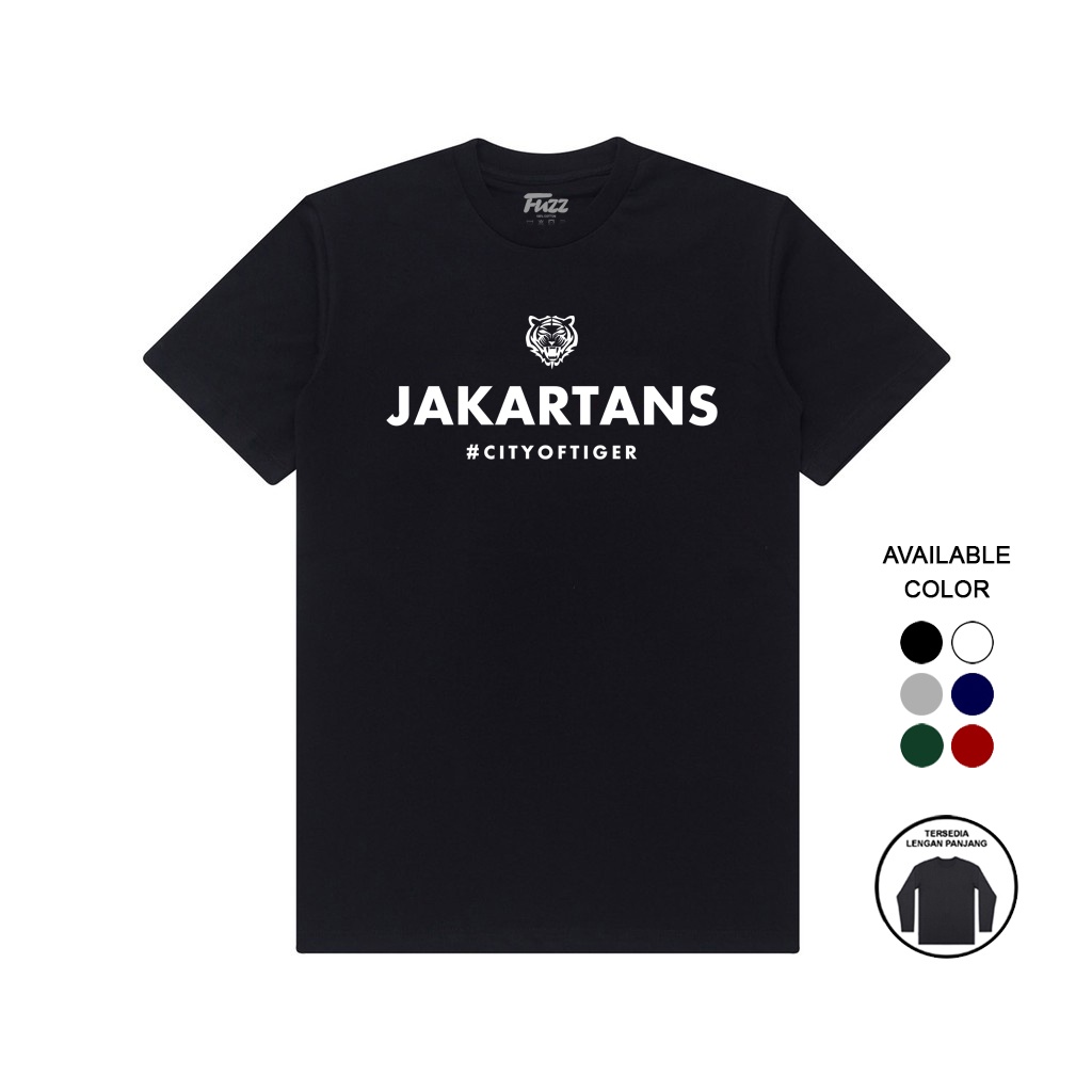 Kaos Distro Jakartans Baju Casual Supporter Persija Jakarta Unisex Original Murah Suporter