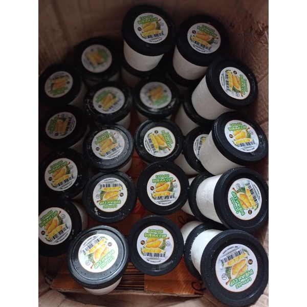 

eskrim durian cup