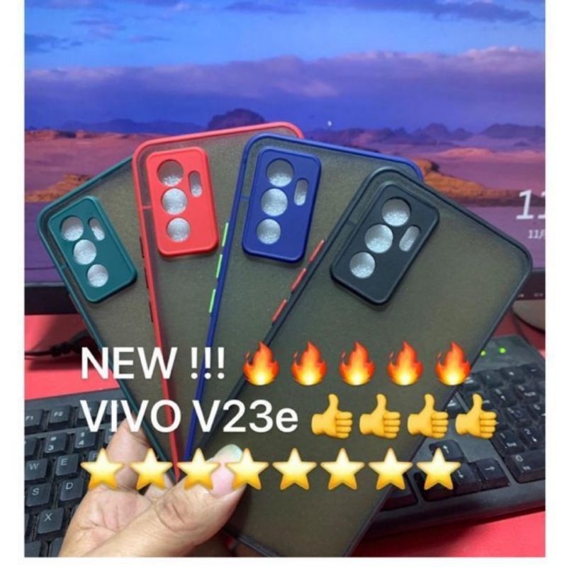 Case VIVO V23E Dove Matte Transparan Handphone Hp