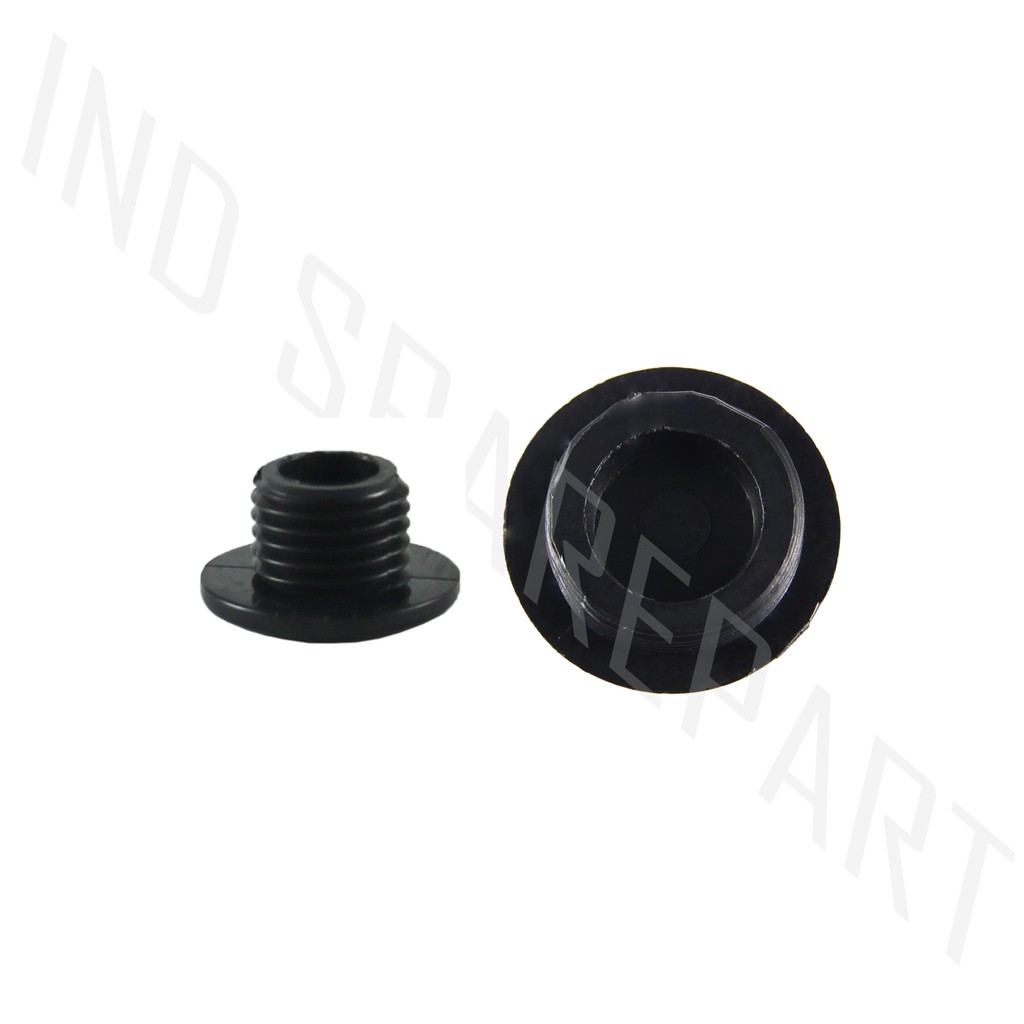 Plastik Tutup Block/Blok Magnet/Mesin Besar/Kecil Hitam Set Karisma/Revo/Absolute/Supra X 125