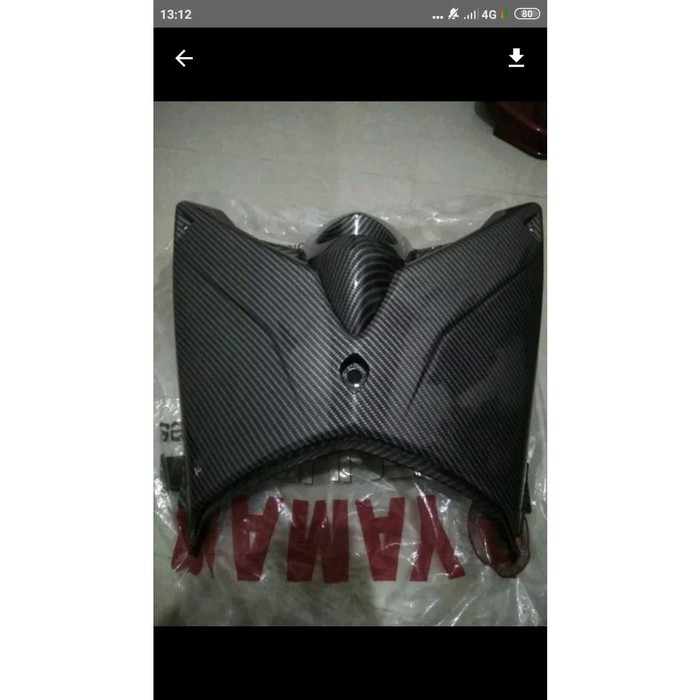 Lengshield leg shied dek depan nmax laci nmax carbon karbon original - Kanjeng Raden Variasi