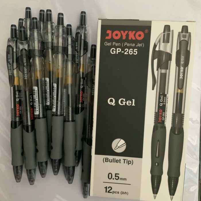 

Jual Gel Pen Joyko Gp265 Qgell. Tinta Hitam Dan Biru Terlaris
