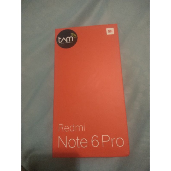 (Preloved) Redmi Note 6 Pro Second black 4GB/64GB