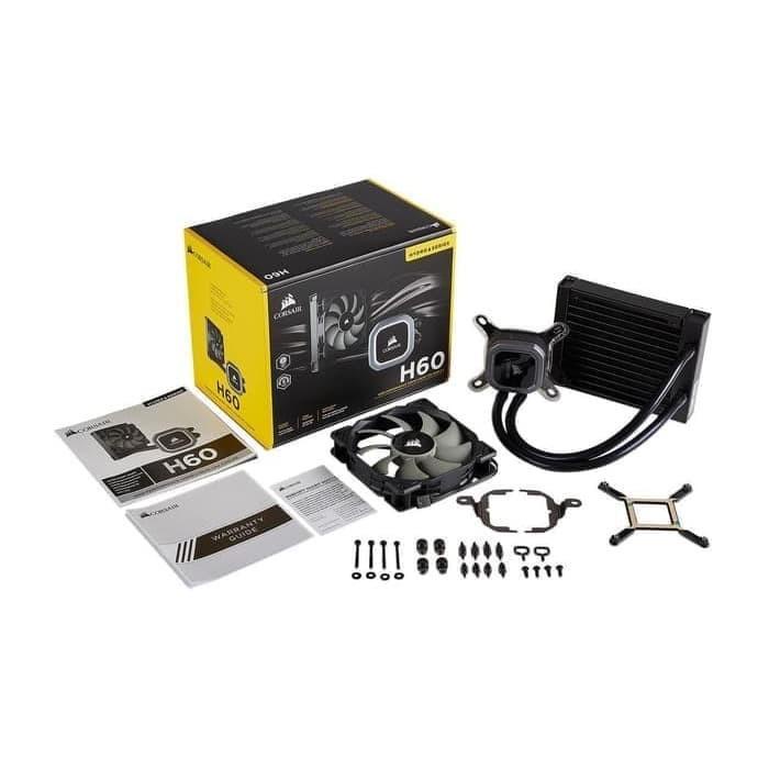 Corsair Hydro Series H60 2018 Single 120mm White LED Liquid CPU Cooler