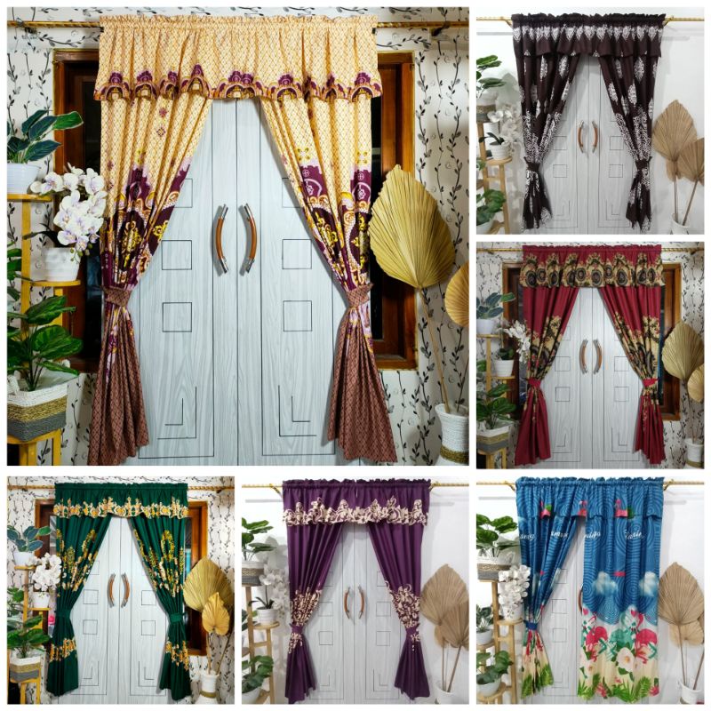 Gorden serut pintu minimalis gorden serut rumbai pintu