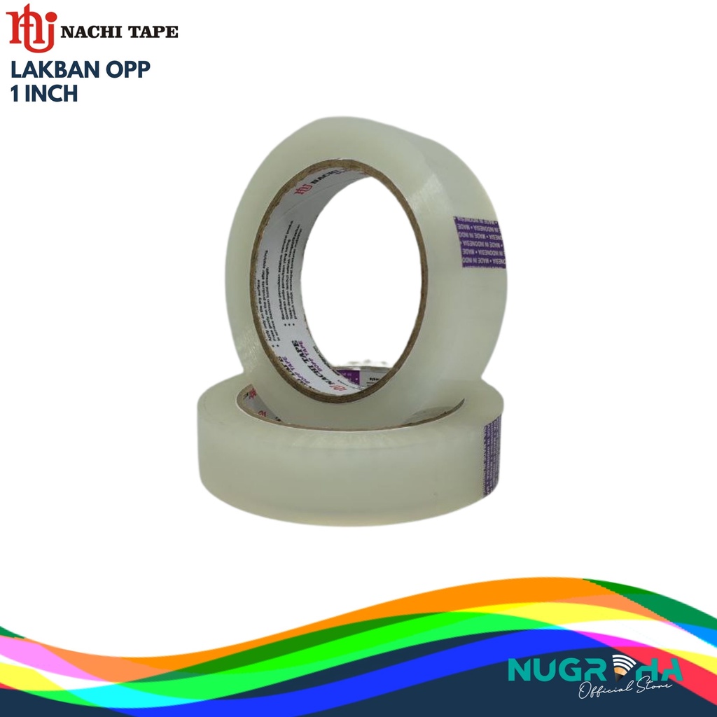 

LACKBAND / LAKBAN / ISOLASI OPP NACHI 1”