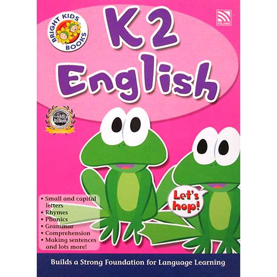 BUKU LATIHAN K2 English Workbook Bright Kids Books (Kindergarten 2)
