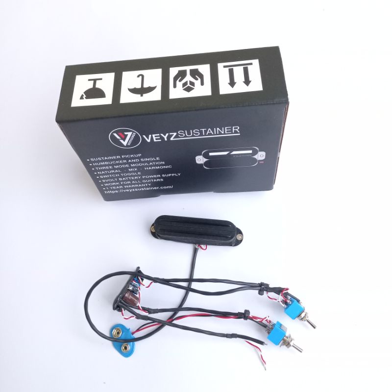 PICKUP SUSTAINER MINI HAMBUCKER 3 MODE, PICKUP NEKT GITAR ,PICKUP GITAR