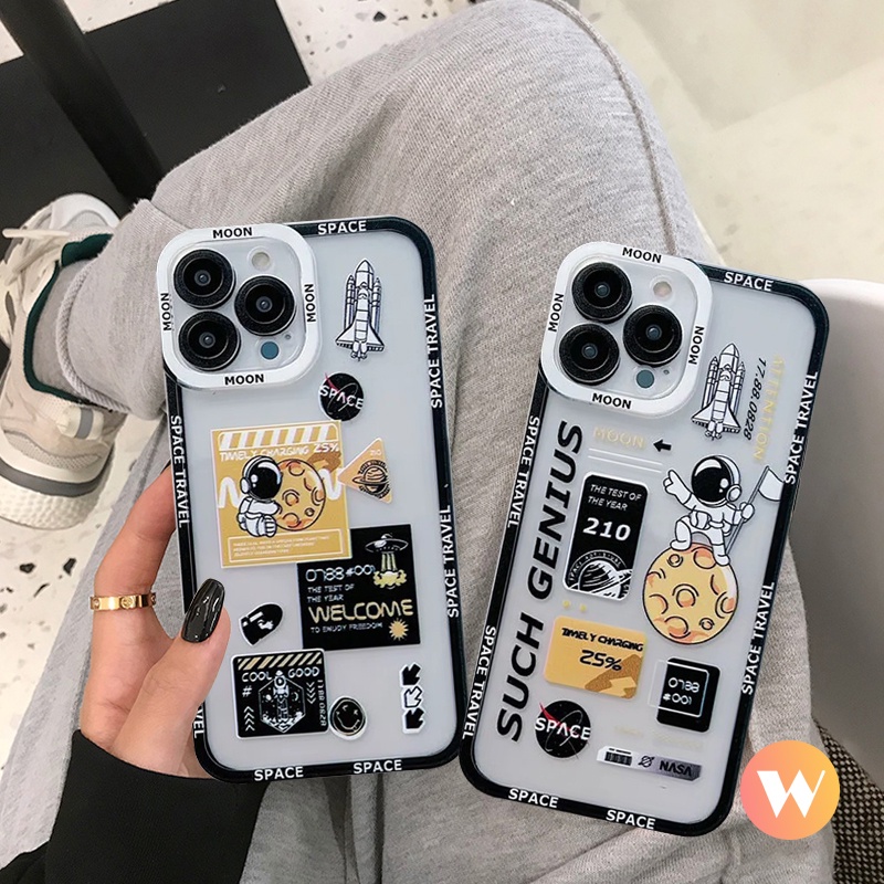 Soft Case TPU Motif NASA Untuk Xiaomi Redmi 10C 9T 9 10 9A 9C Mi POCO X3 NFC POCO M3 X3 Pro M4 Pro Note 10 10s 9 8 9s 9pro 11 11s 10pro Max