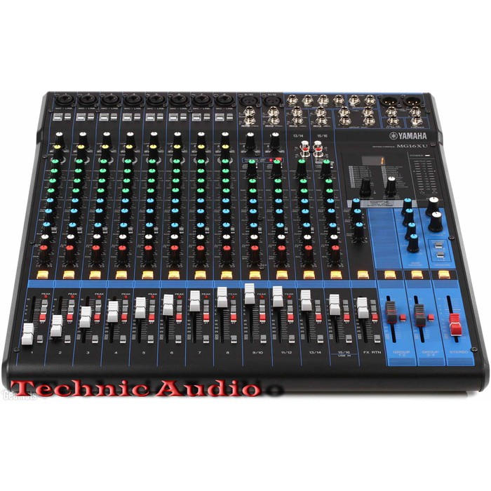 Mixer Yamaha Mg 16 Xu 16 Channel Original
