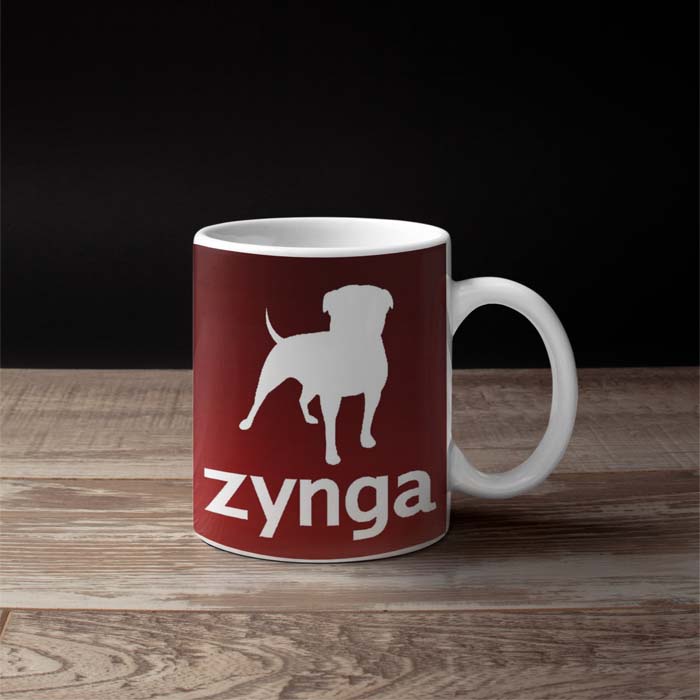 Mug Karakter Lucu Zynga Logo