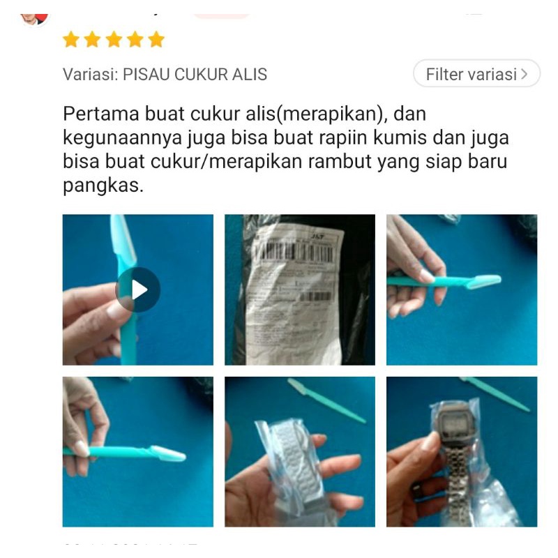 PISAU CUKUR ALIS | ALAT PENCUKUR ALIS | CUKURAN ALIS CAMBANG SERBAGUNA