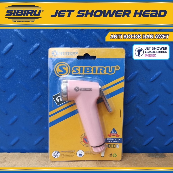 Kepala Jet Shower Kloset Toilet Kamar Mandi / Bidet Head Cebok Semprotan Toilet Closet WC - Pink