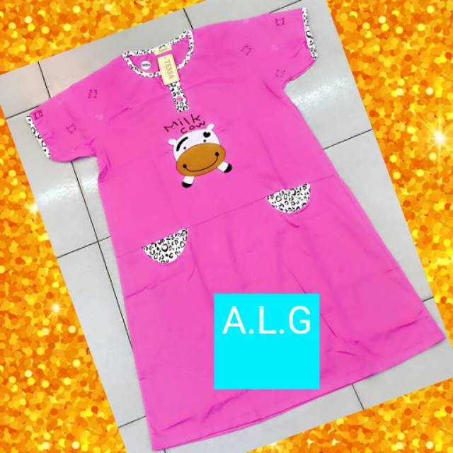 DASTER TESSA KAOS LEMBUT SULAM BORDIR PART 1