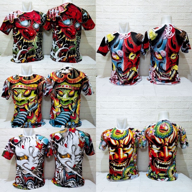 ( COD ) KAOS LAST SAMURAI JEPANG / BAJU DEWASA OBLONG COMBED 30s distro Murah