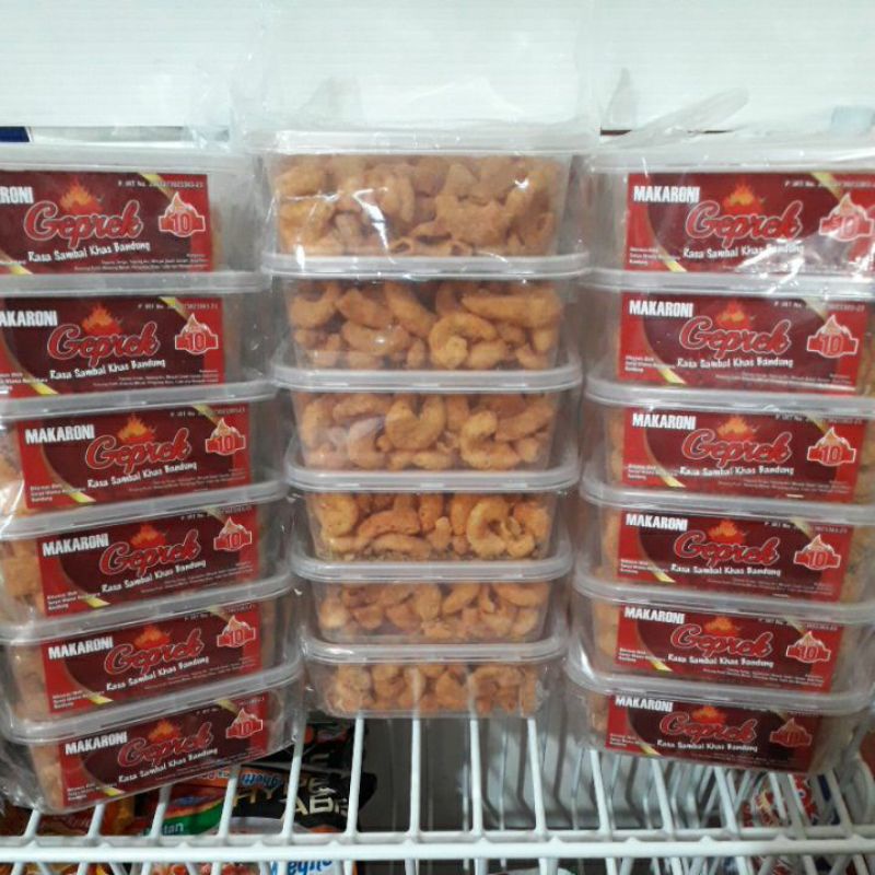 

Makaroni Sambal Geprek khas Bandung
