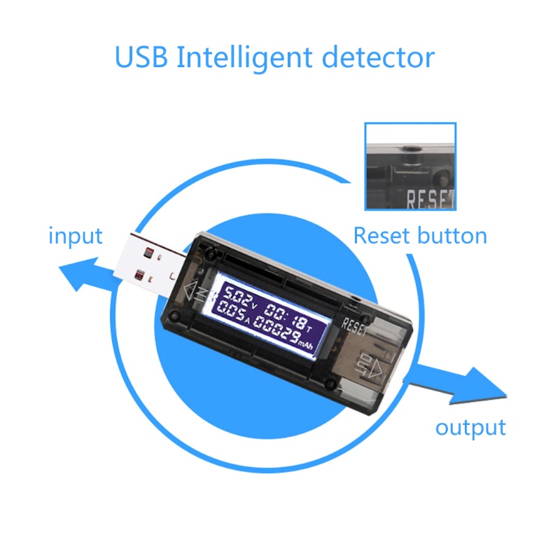 Mary Voltmeter Ammeter Digital DC 4-30V 0-3A Dengan Layar LCD