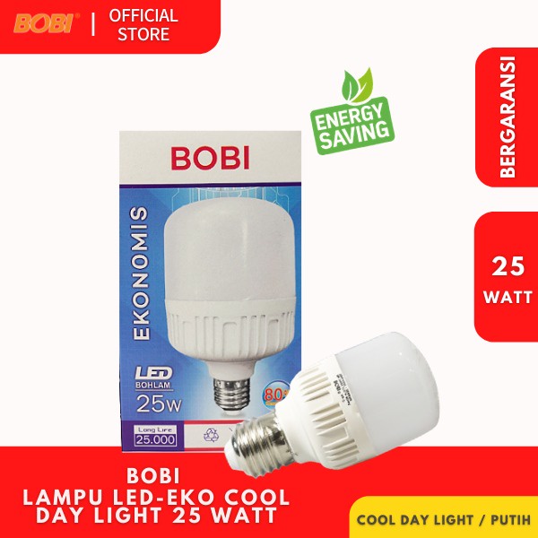 Lampu LED Ekonomis / Lampu Bohlam BOBI / Variasi 20 Watt dan 25 Watt- Lampu Hemat Energi