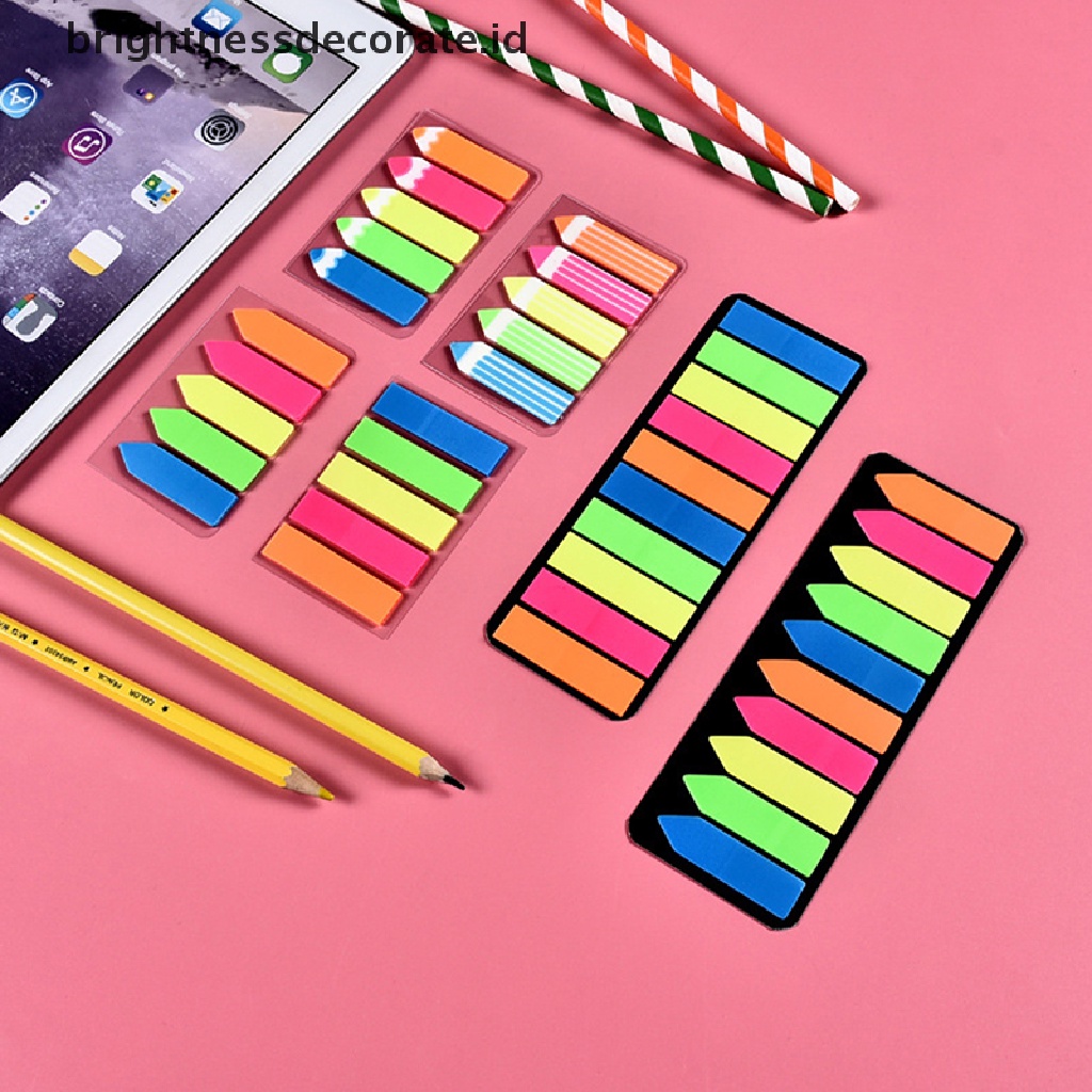 Sticky Notes Warna-Warni Untuk Keperluan Sekolah Dan Kantor