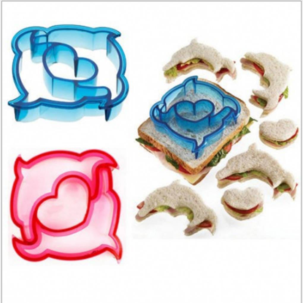 ~ PIYOSHI08 ~ Cetakan Pemotong Roti Sandwich Bentuk Lucu Bahan Plastik / Bread Cutter PD133