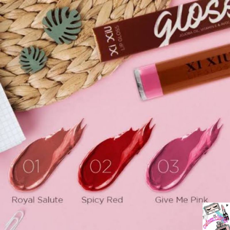 ☃️Cutezz_Ching1☃️Xi Xiu Lip Gloss 5g - Lip Gloss