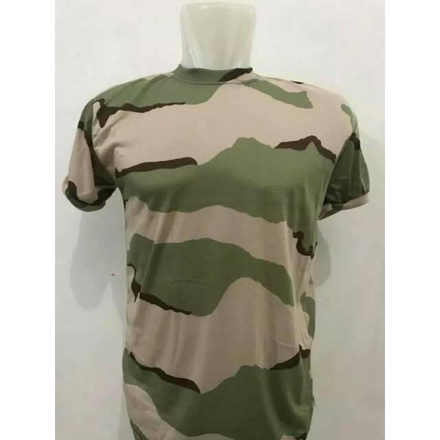 AM  Kaos Pendek Loreng - Kaos Cowok - PASKHAS - Marinir - Army - Tactical - Perbakin - Camoflase -