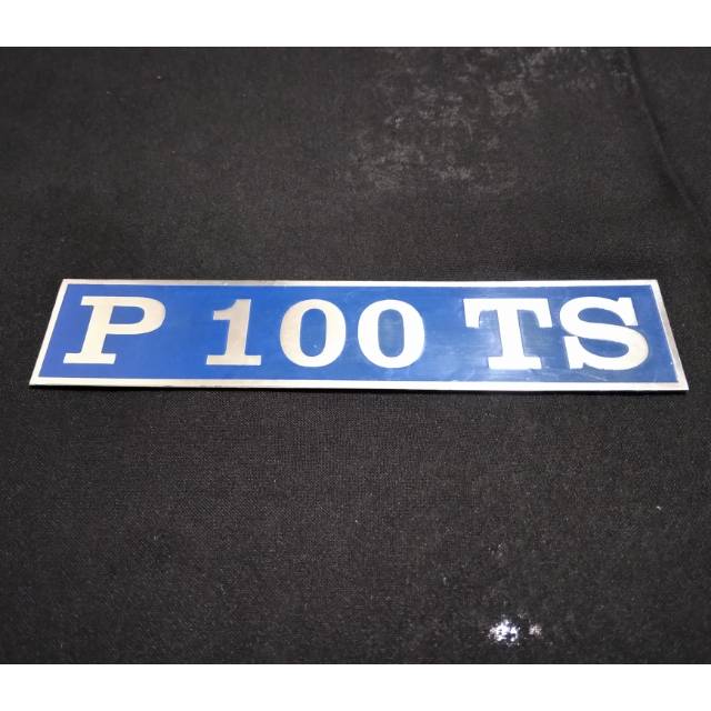 Emblem P 100 TS  Biru