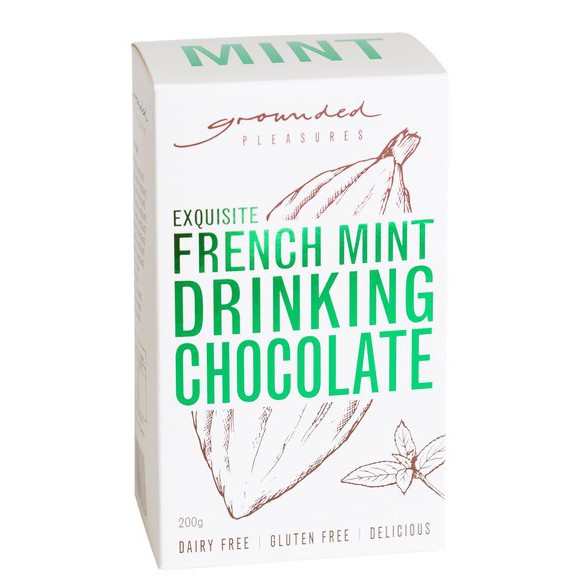 

Grounded Pleasures French Mint Drinking Chocolate 200gr