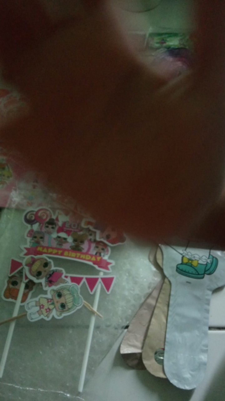 Topper Kue Karakter Tsum Tsum Little Pony Lol Doraemon Hello Kitty/ Hiasan Kue Karton