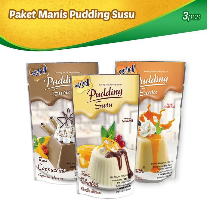 

BAHAN KUE PAKET MANIS PUDDING SUSU PERISA MAKANAN & MINUMAN